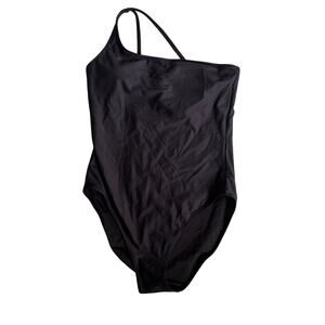 Girlfriend Collective New Black One Piece One should Bathingsuit
